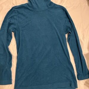 Uniqlo Teal Turtleneck Sweater